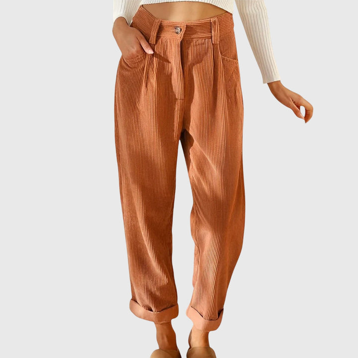 Jana | Modern Cord Trousers