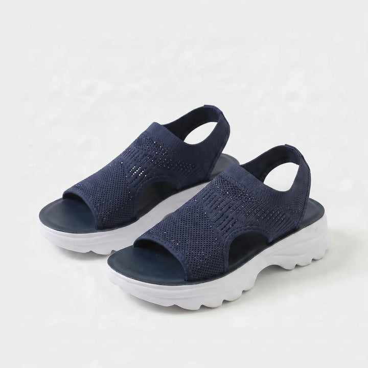 Noara Sandal - Dark Blue