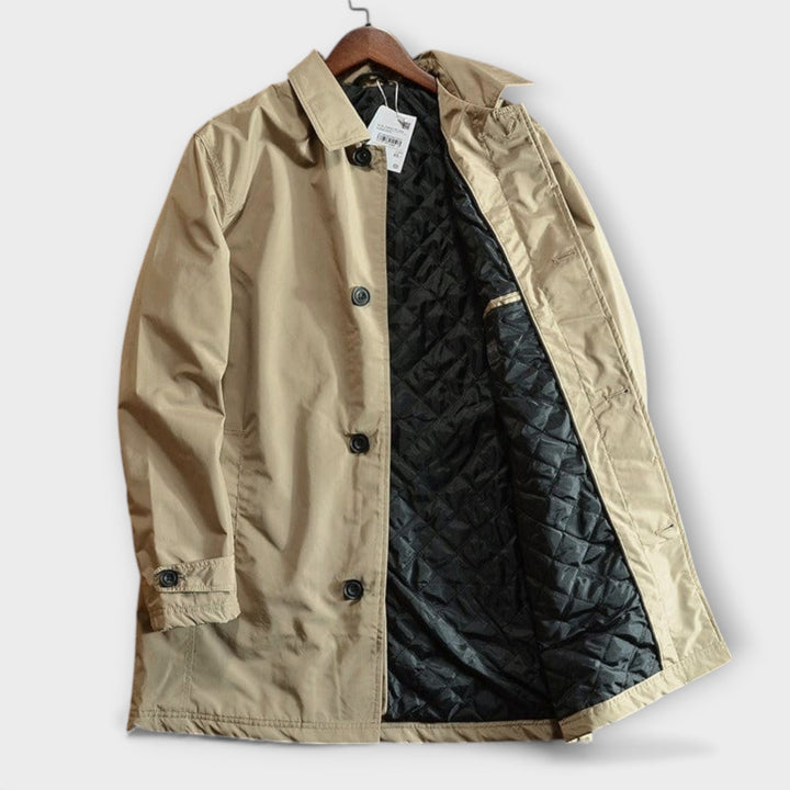 Aurelveno | Elegant Coastal Long Coat