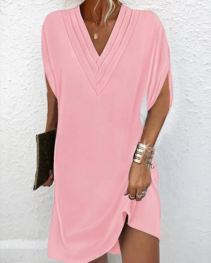 Sophia™ | Relaxed V-Neck Dress