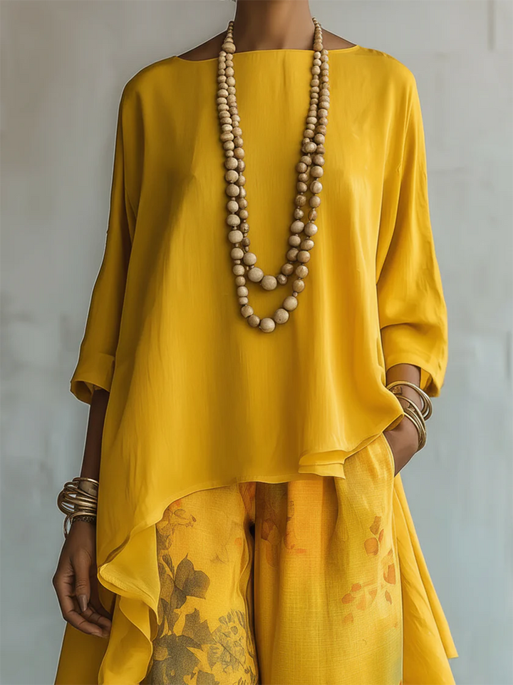 FIORELLA floral boho co-ord set lifestyle 3
