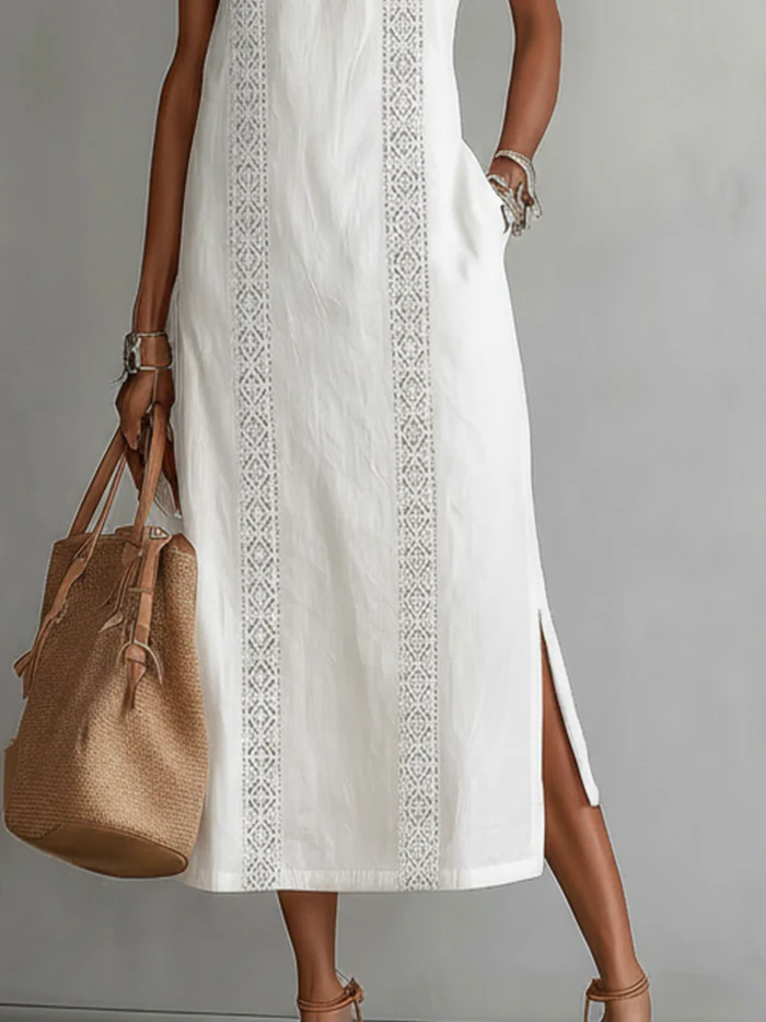 Lorna Sleeveless Midi Dress - Detail 2