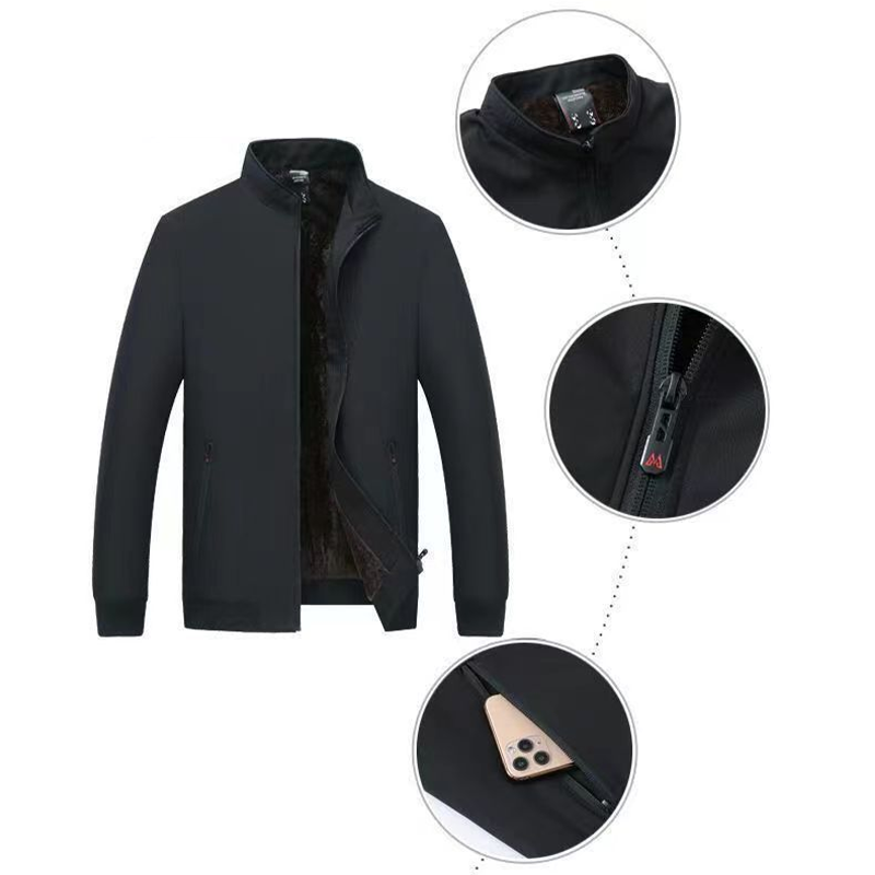 Darelin | Waterproof Thermal Zip Jacket