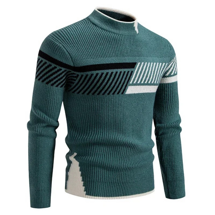 Liam - Elegant Geometric Jumper