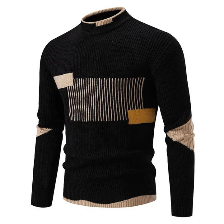 Liam - Elegant Geometric Jumper