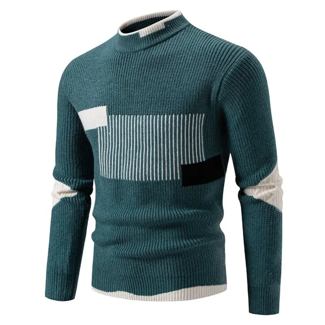 Liam - Elegant Geometric Jumper