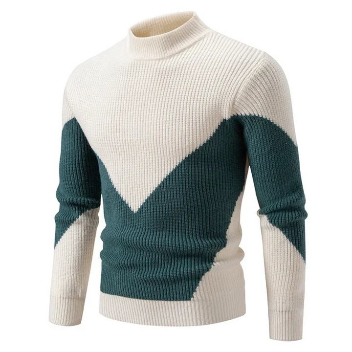 Liam - Elegant Geometric Jumper