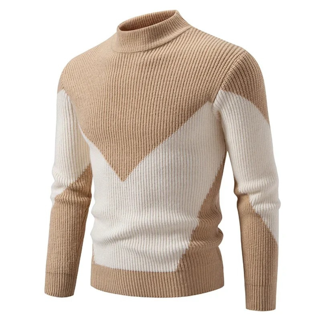Liam - Elegant Geometric Jumper