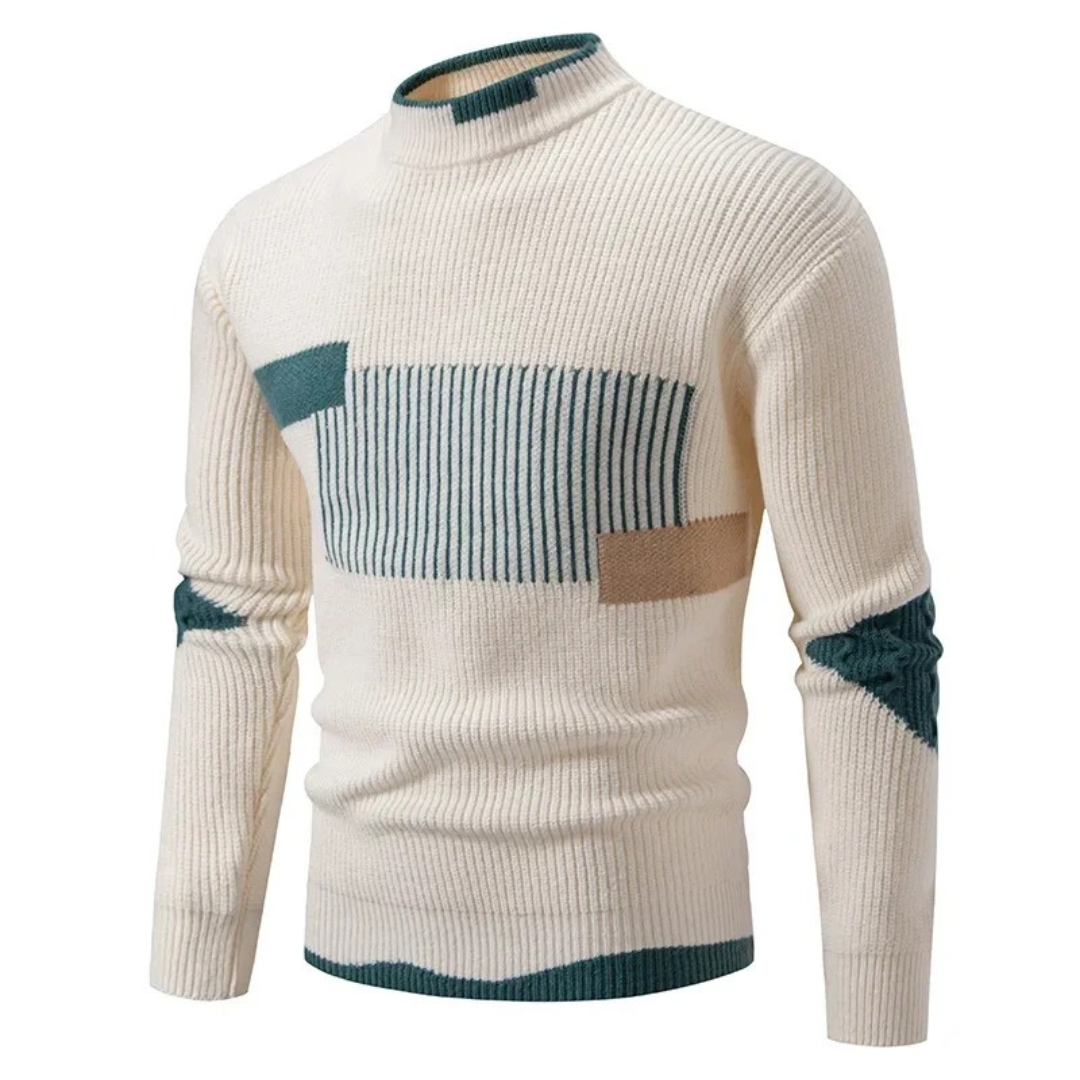 Liam - Elegant Geometric Jumper