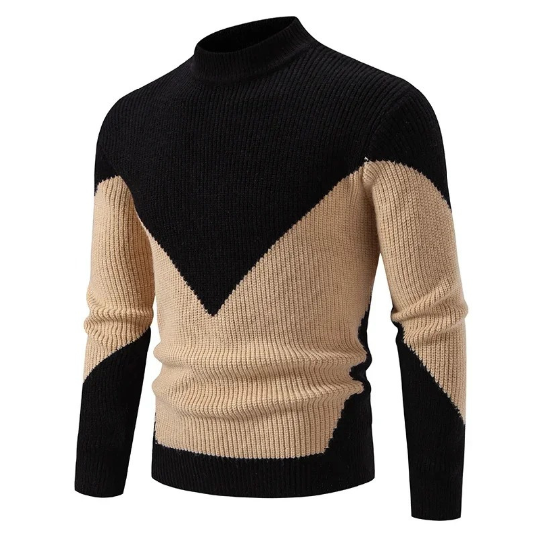 Liam - Elegant Geometric Jumper