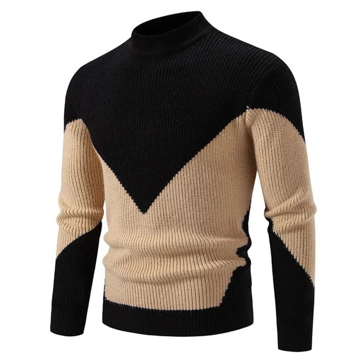 Liam - Elegant Geometric Jumper