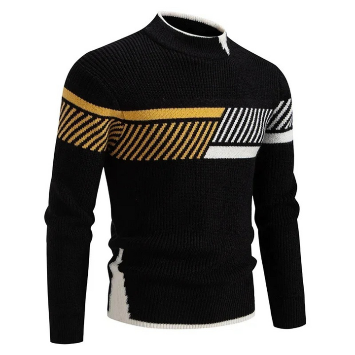Liam - Elegant Geometric Jumper