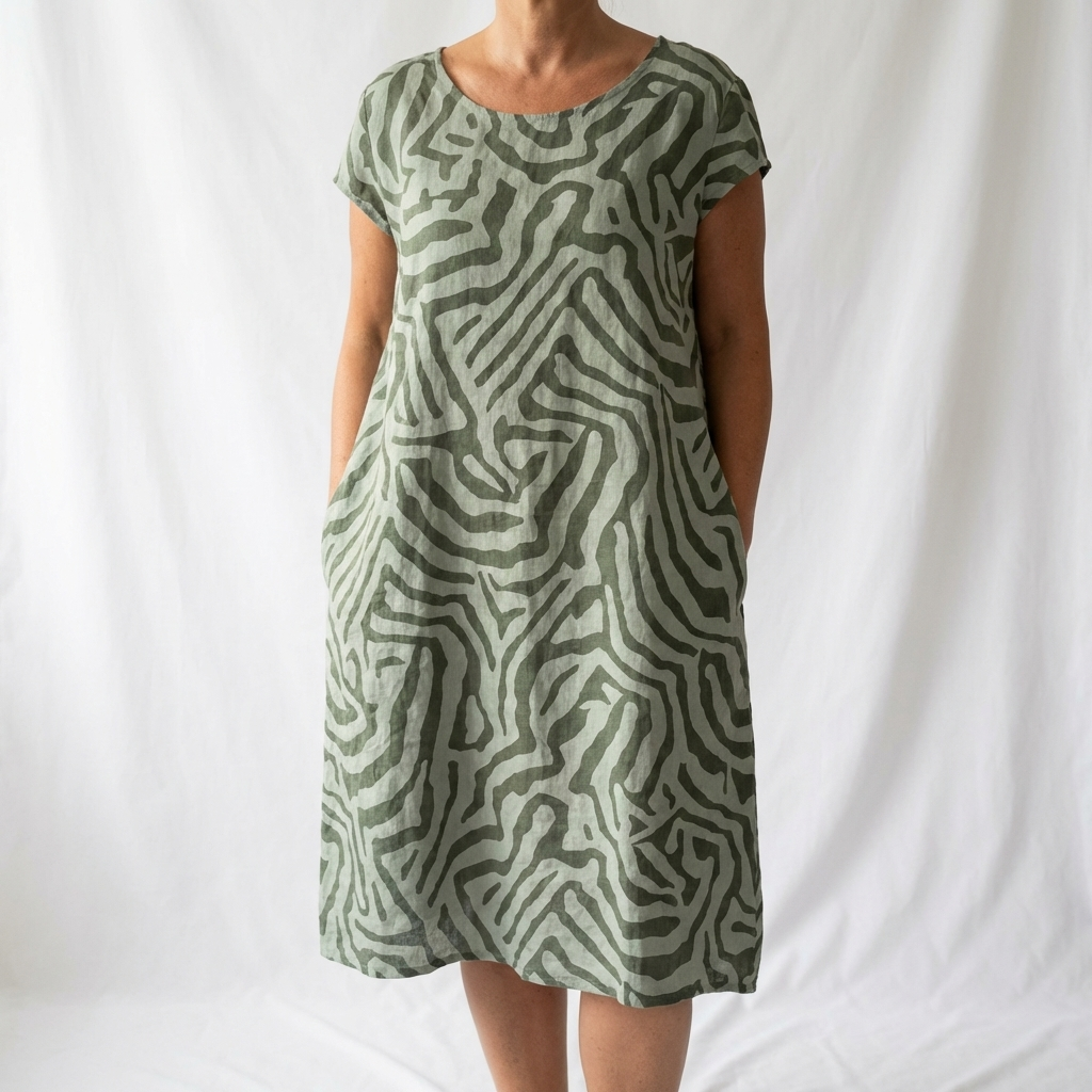 Avanille | round neck summer dress