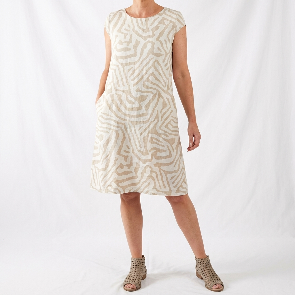 Avanille | round neck summer dress