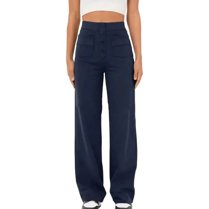 Robin - Elegant High-Waisted Trousers