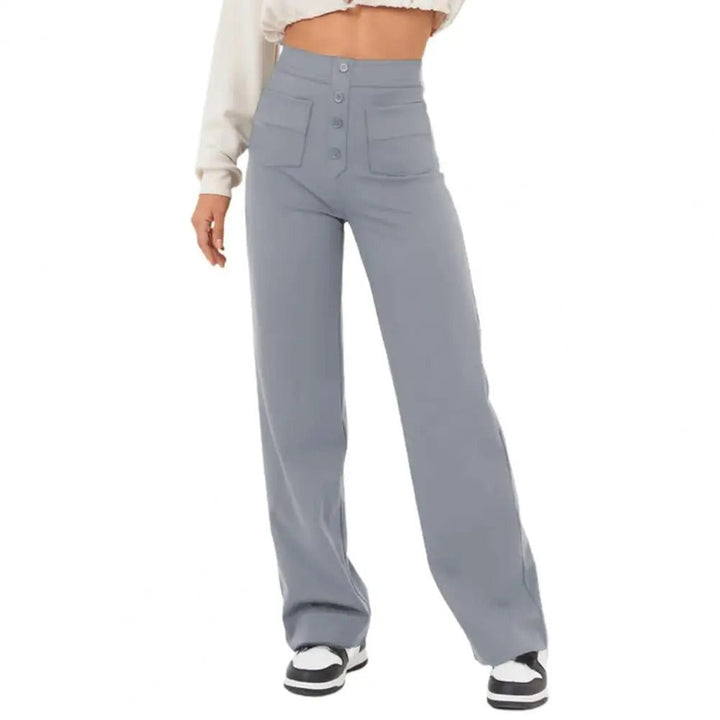 Robin - Elegant High-Waisted Trousers