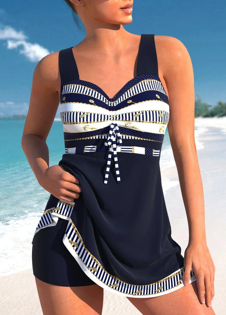 Veronica One-Piece Swimsuit - Midnight Blue